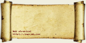 Angelina Bačić vizit kartica